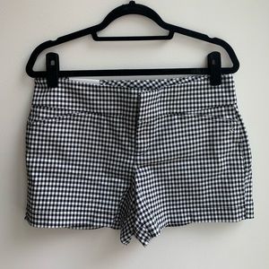 Black & White Plaid Calvin Klein Shorts